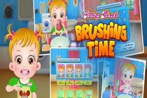 Baby Hazel: Brushing Time