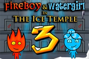 Fireboy & Watergirl 3 in the Ice Temple Fireboy & Watergirl 3 in the Ice Temple