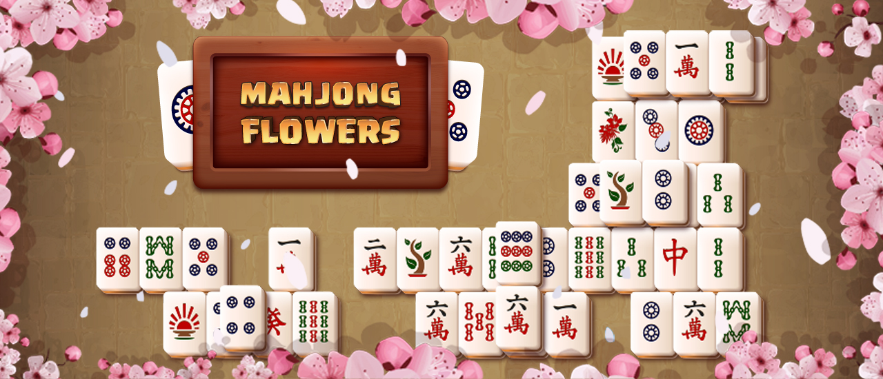Jeu Mahjong Flowers à Jeux 123