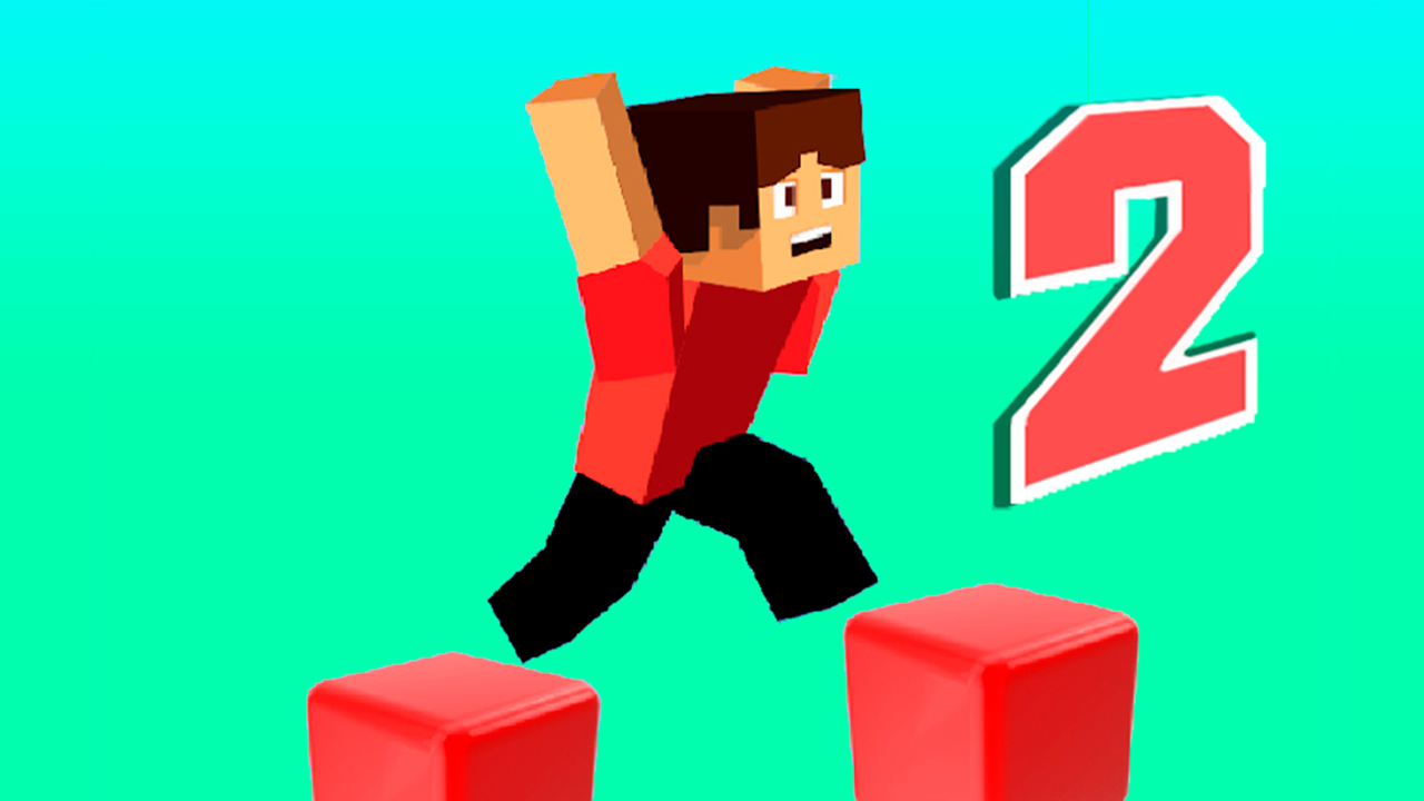 Jeu Parkour Block 2 à Jeux 123
